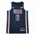 USA Basketball #6 James Jersey