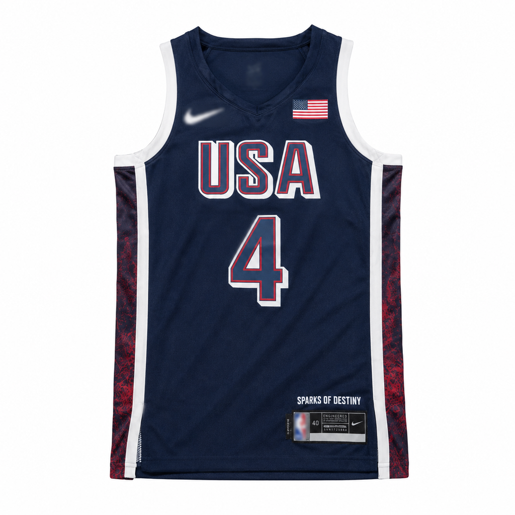 USA Basketball Nike Jersey #4-Regular Fit-