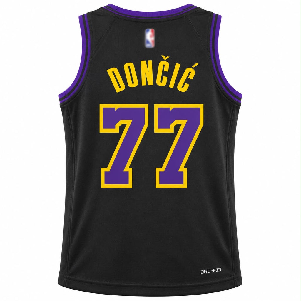 Los Angeles Lakers #77 Luka Doncic City Edition Basketbll Jersey