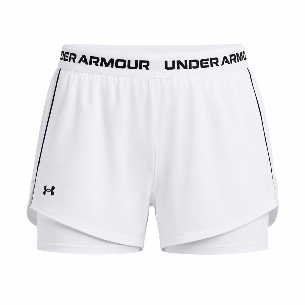 Under Armour Women's Tech Play Up 2-In-1 Athletic Shorts