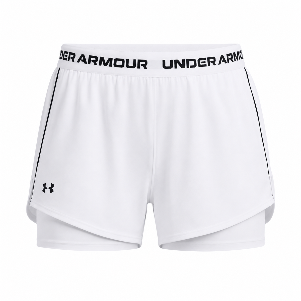 Under Armour Women's Tech Play Up 2-In-1 Athletic Shorts