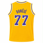 Luka Doncic #77 Los Angeles Lakers Basketball Jersey & Short Set