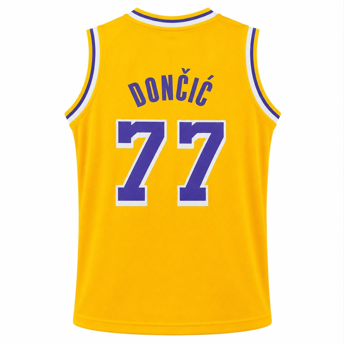Luka Doncic #77 Los Angeles Lakers Basketball Jersey & Short Set