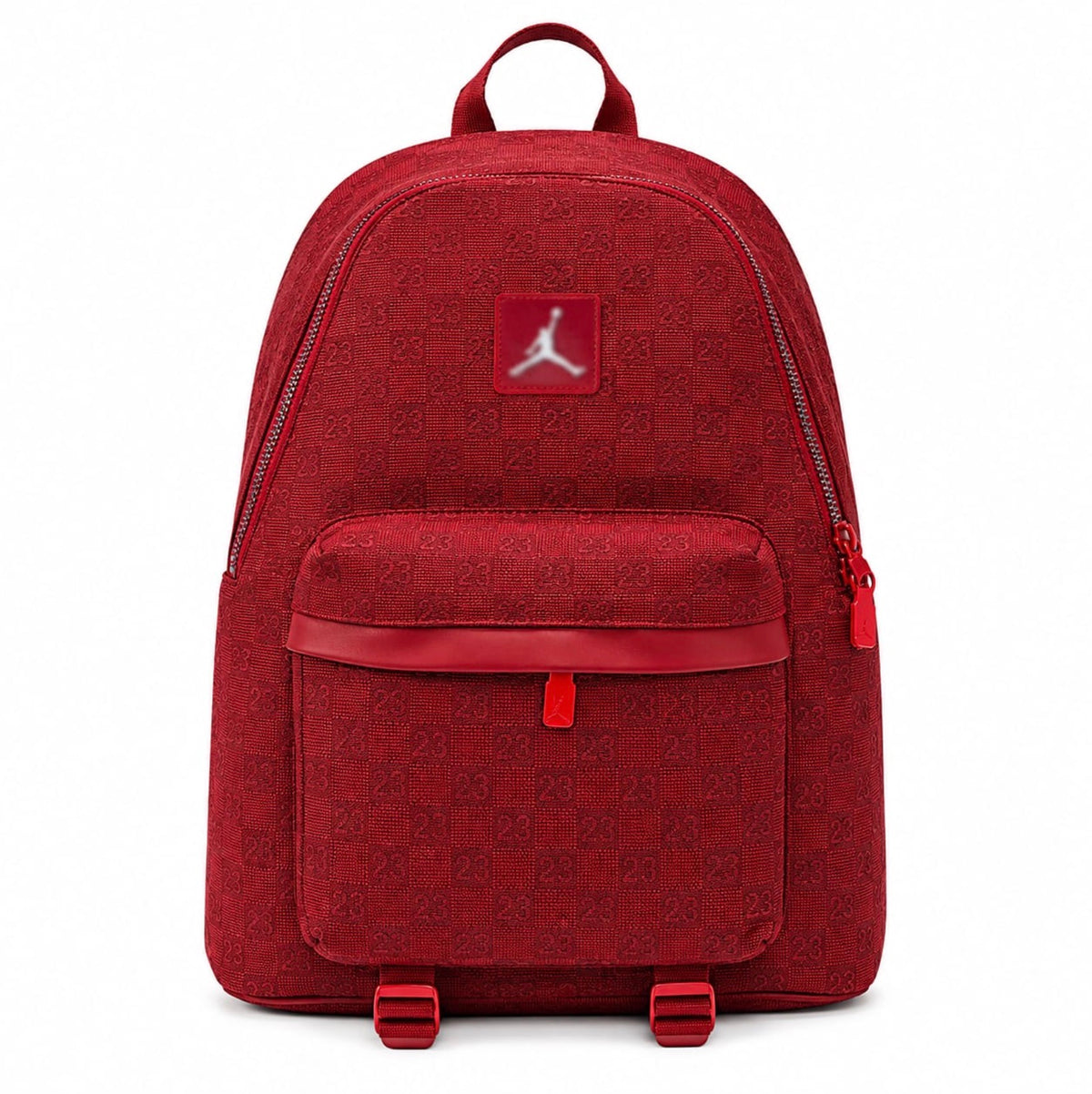 Monogram Denim Casual Backpack | 21L Everyday School & Travel Bag
