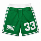 Boston Celtics #33 Mesh Basketbaal Short Regular Fit