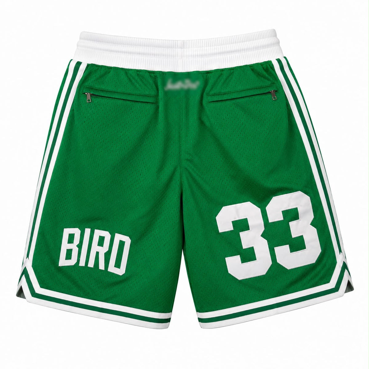 Boston Celtics #33 Mesh Basketbaal Short Regular Fit