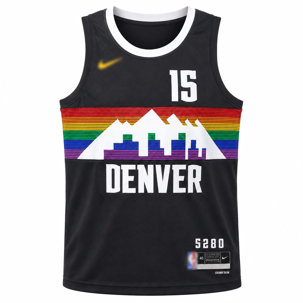 Denver Nuggets Nicola Jokic #15 Basketball Jersey