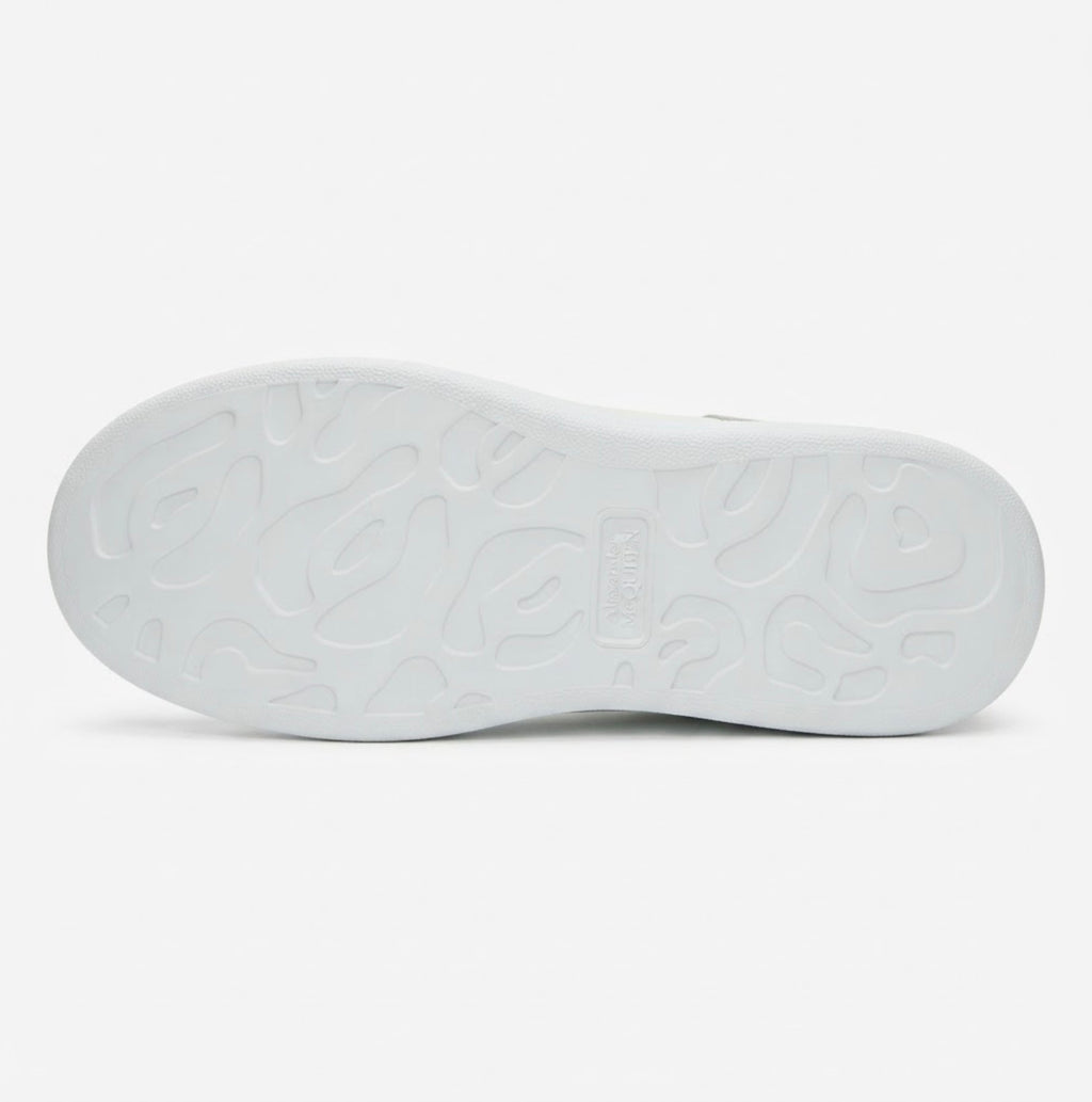 Chunky Sole Classic Leather Sneakers - Premium White Luxury Shoes
