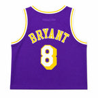 Women's Los Angeles Lakers Kobe Bryant #8 Cropped Basketball Jersey