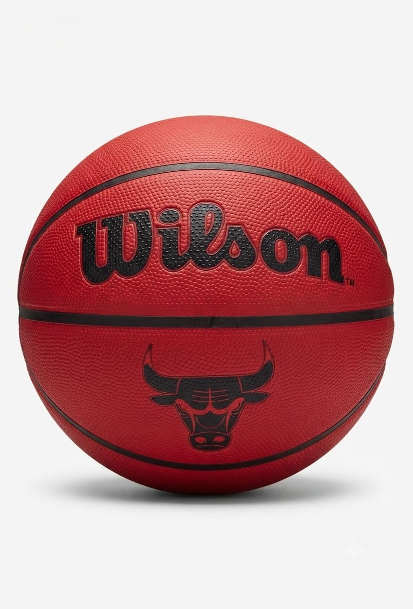 Wilson NBA Team Tribute Solid Chicago Bulls Basketball