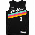 San Antonio Spurs #1 Victor Wembanyama City Edition Basketball Jersey