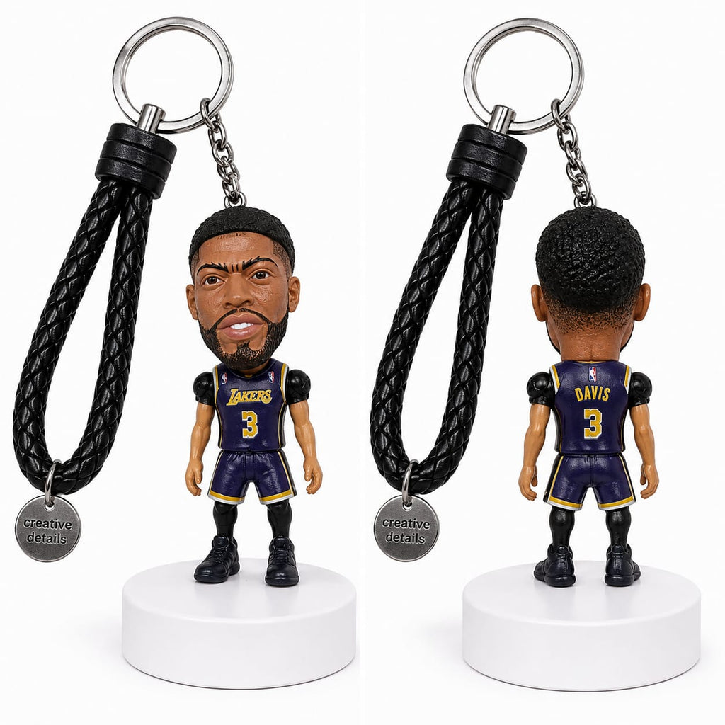 Basketball Players Statue Keychains