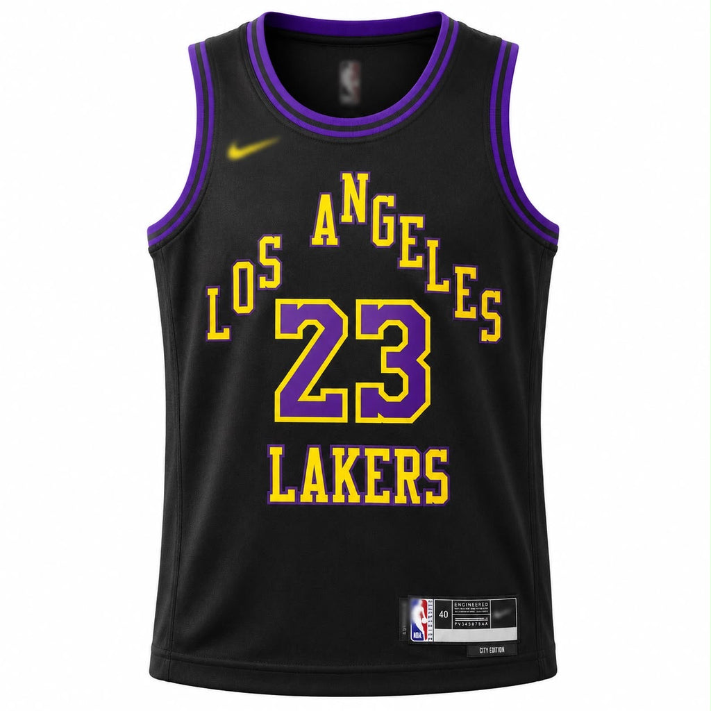 Los Angeles LeBron James #23 City Edition Basketball Jersey