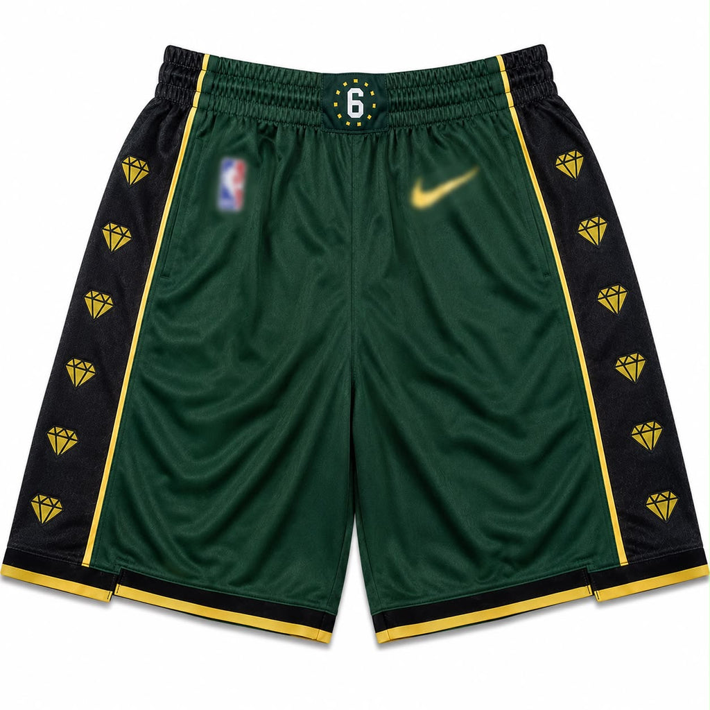 NBA Boston Celtics 75th Anniversary Basketball Shorts-Regular Fit-