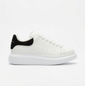 Chunky Sole Classic Leather Sneakers - Premium White Luxury Shoes