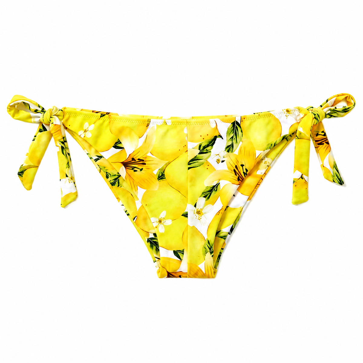 Women 2-Pieces Yellow Swimwear