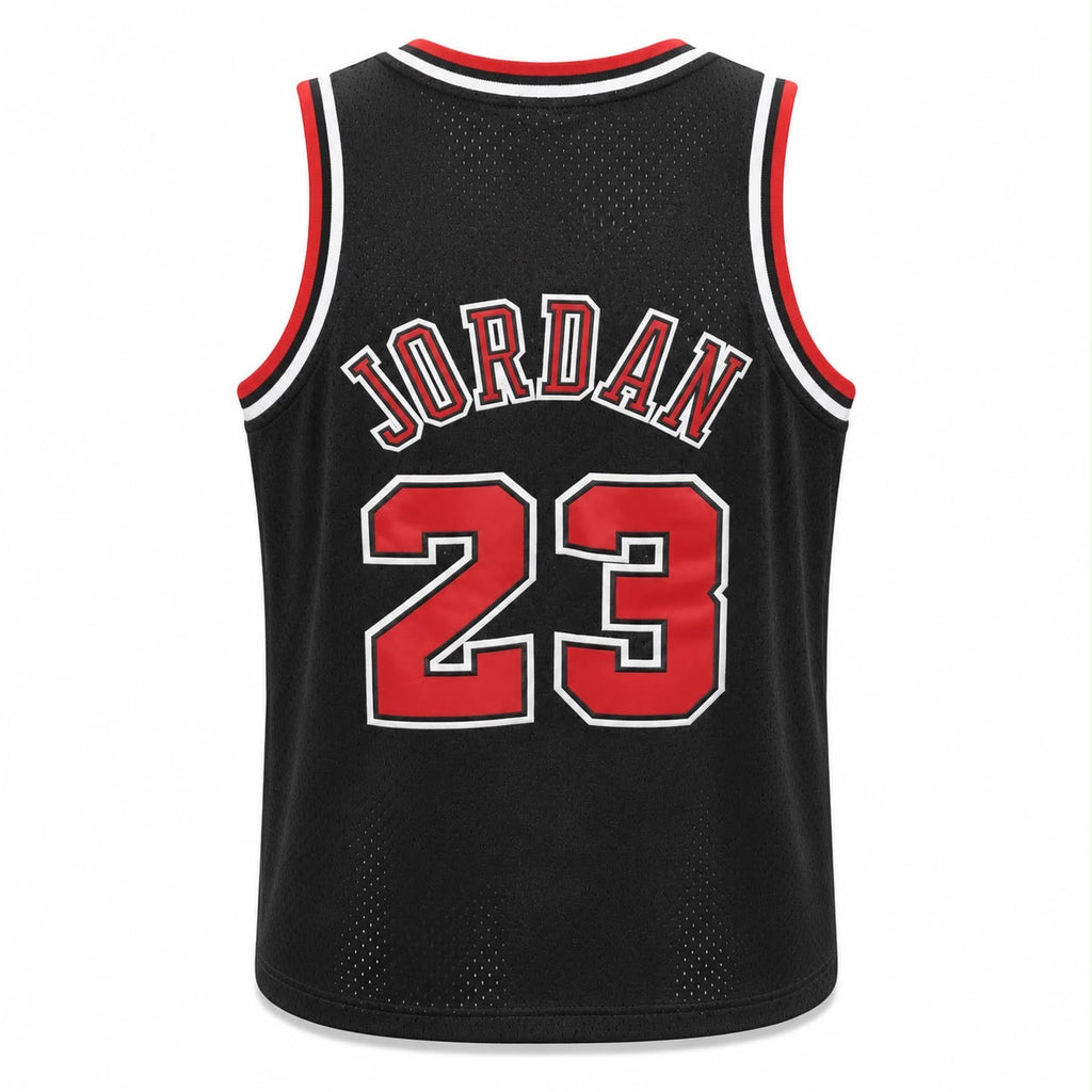 Michael Jordan #23 Chicago Bulls Cartoon Graphic Basketball Jersey