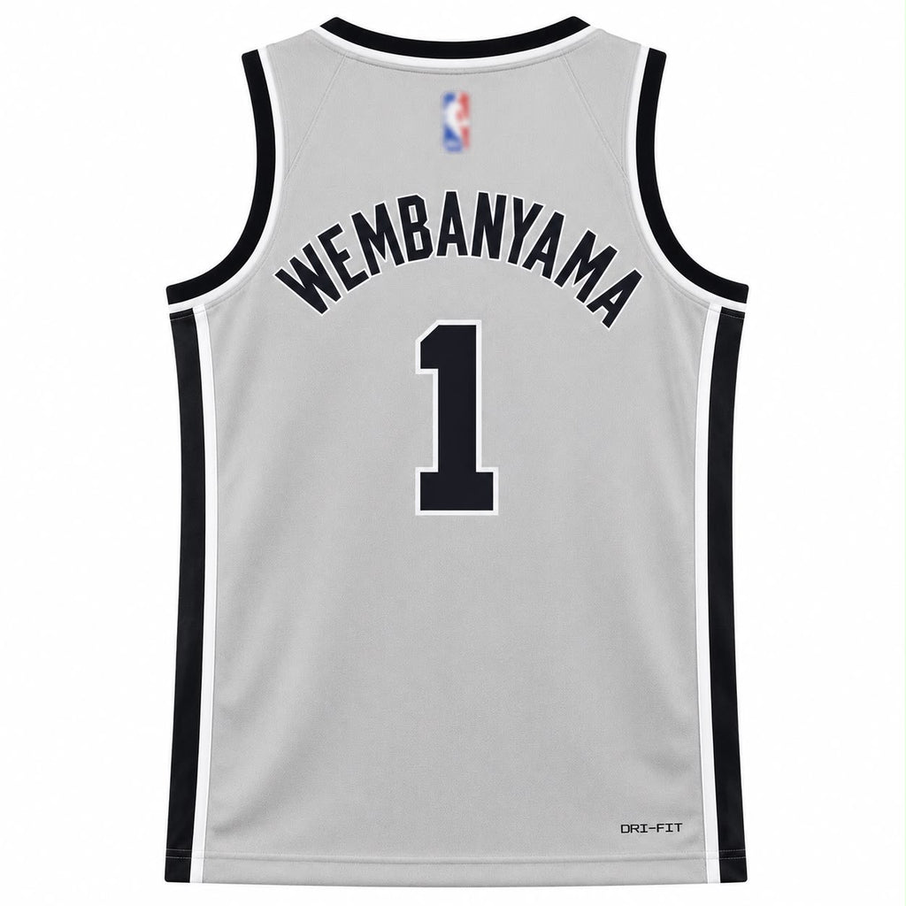 San Antonio Spurs #1 Victor Wembanyama Association Edition Basketball Jersey