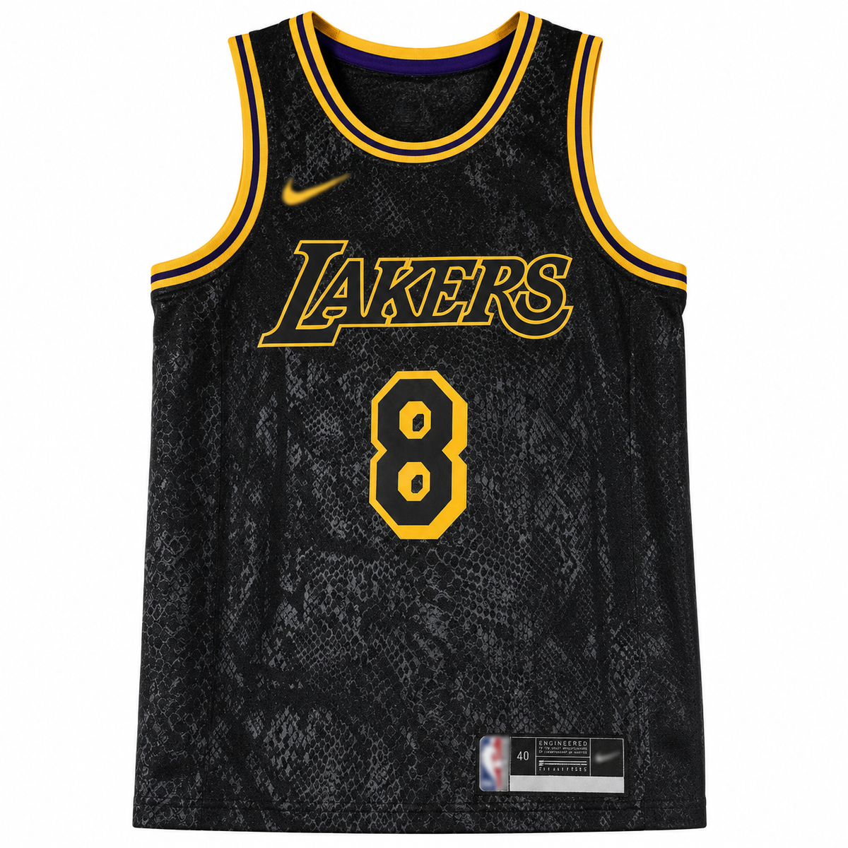 Kobe Bryant #8 Los Angeles Lakers Mamba Basketball Jersey