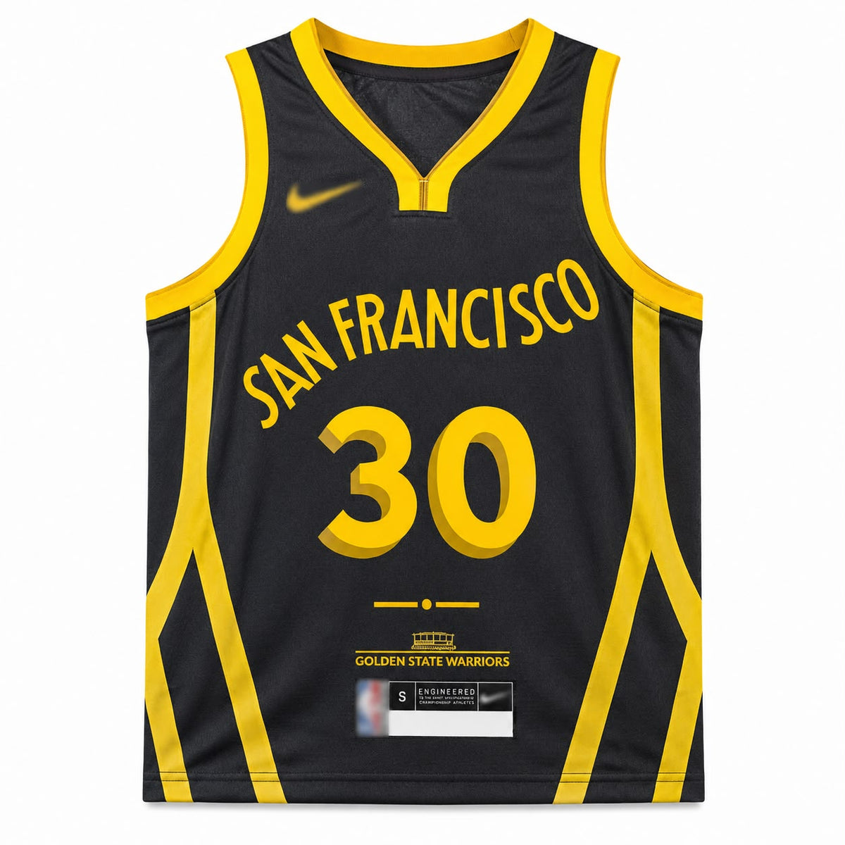 Golden State Warriors Stephan Curry #30 San Francisco Basketball Jersey