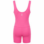 KORE WomenSeamless Scoop Neck Unitard Romper Shorts