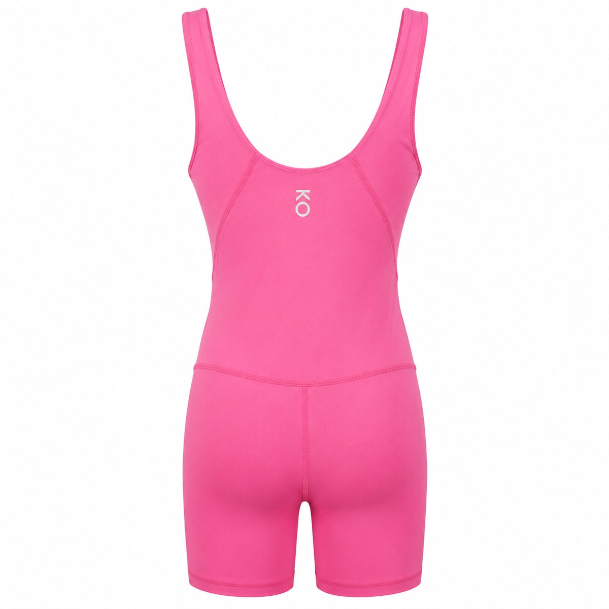 KORE WomenSeamless Scoop Neck Unitard Romper Shorts