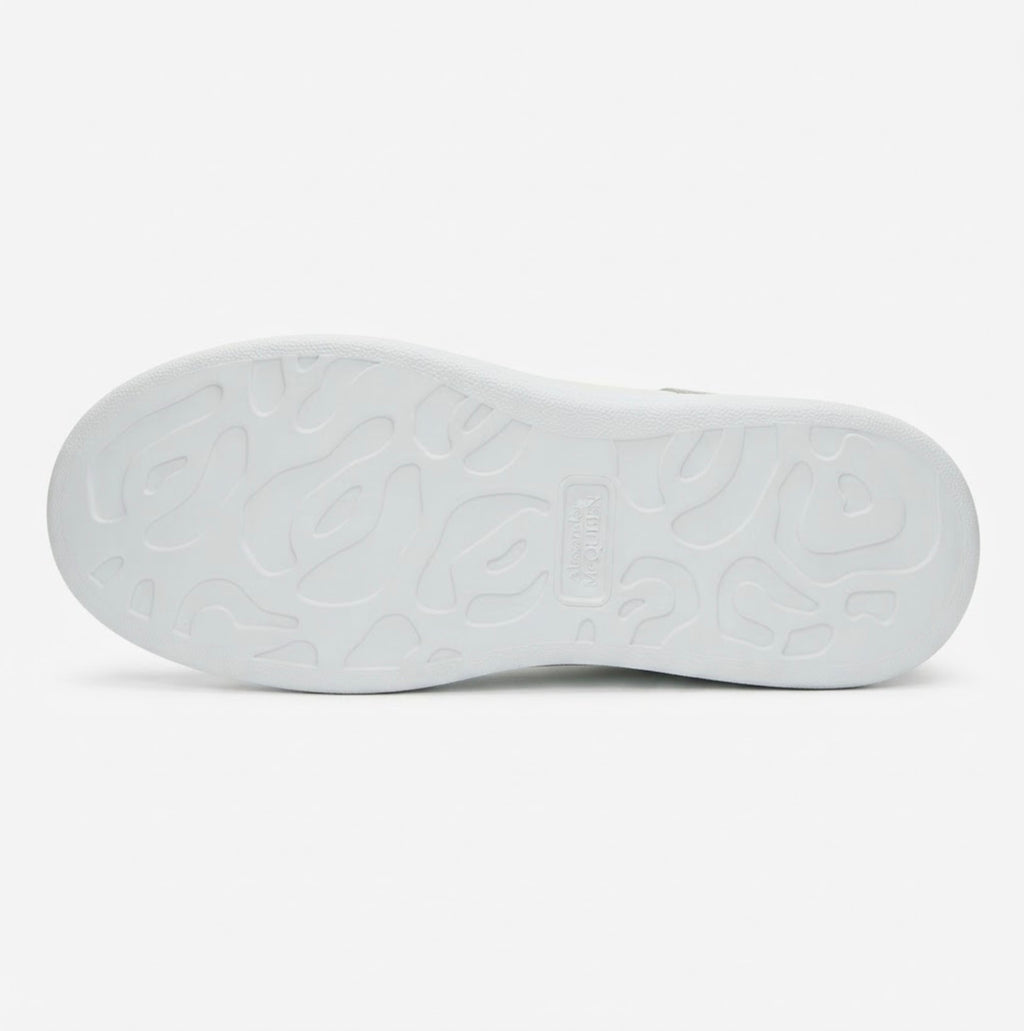 Chunky Sole Classic Leather Sneakers - Premium White Luxury Shoes