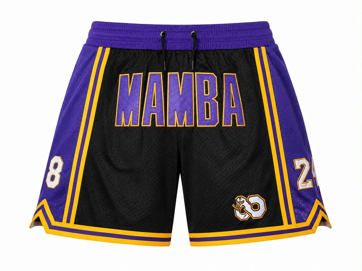 Mamba Inspired Mesh Basketball Short Regular Fit