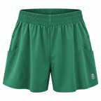 KORE Women's High Waisted Mid -Rise Running Shorts With Pockets
