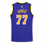 Luka Doncic #77 Los Angeles Lakers Basketball Jersey & Short Set