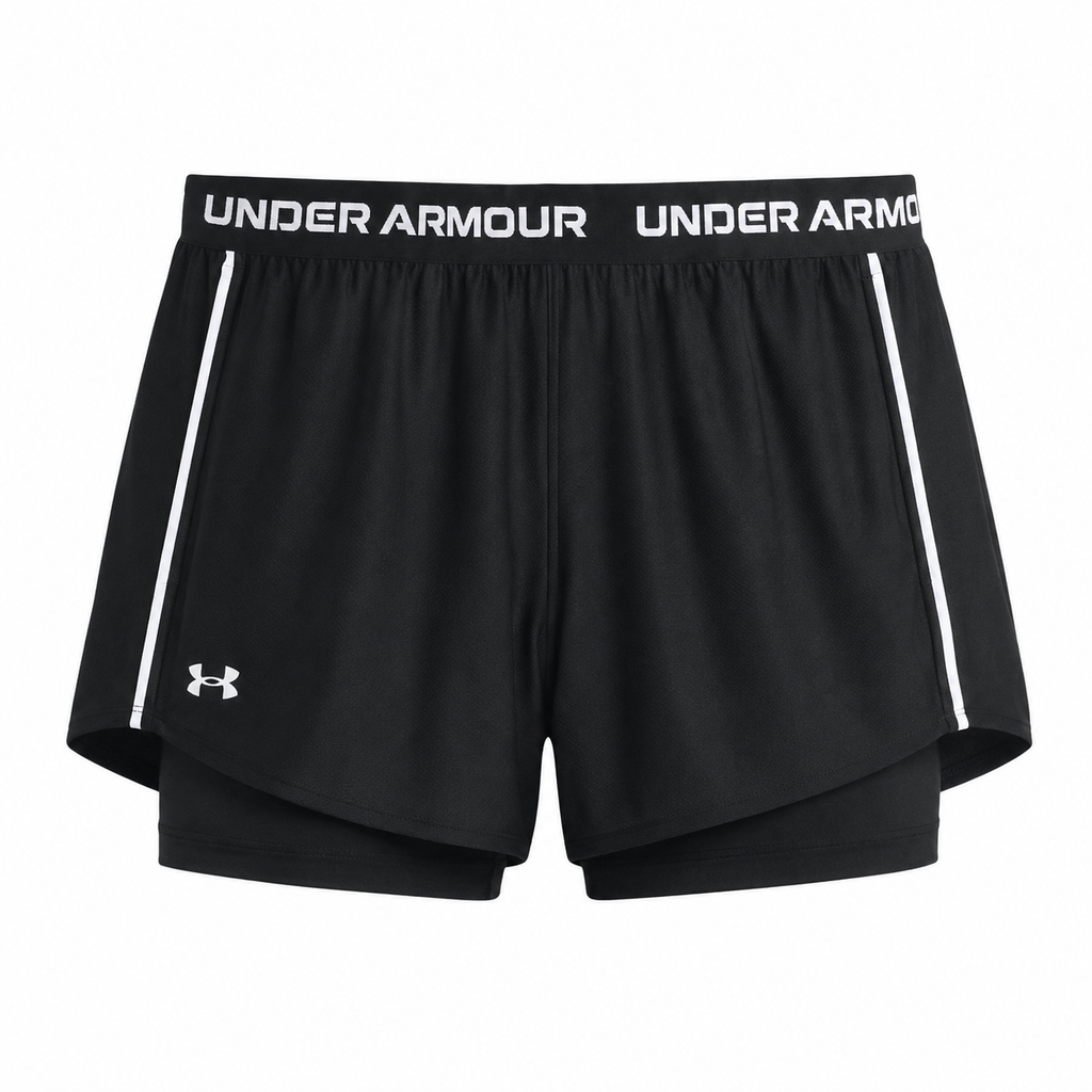 Under Armour Women's Tech Play Up 2-In-1 Athletic Shorts