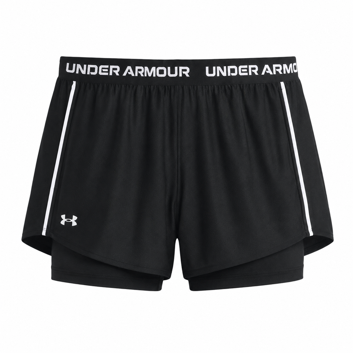 Under Armour Women's Tech Play Up 2-In-1 Athletic Shorts