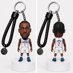 Basketball Players Statue Keychains