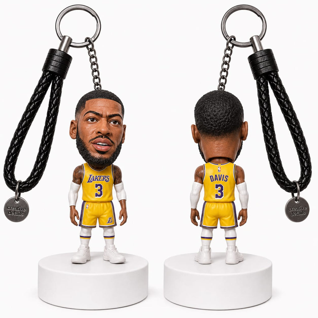 Basketball Players Statue Keychains
