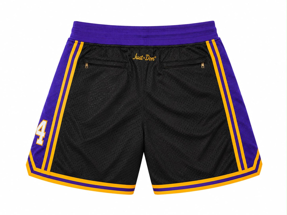 Mamba Inspired Mesh Basketball Short Regular Fit