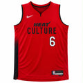 Miami Heat LeBron James #6 Heat Culture Basketball Jersey