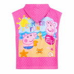 Kids Hooded Poncho Towel Wearable Bath & Swimming Towel