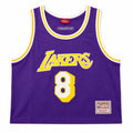 Women's Los Angeles Lakers Kobe Bryant #8 Cropped Basketball Jersey