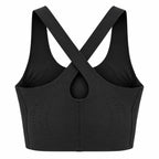 KORE Women's Padded Laser-Cut Sport Bra