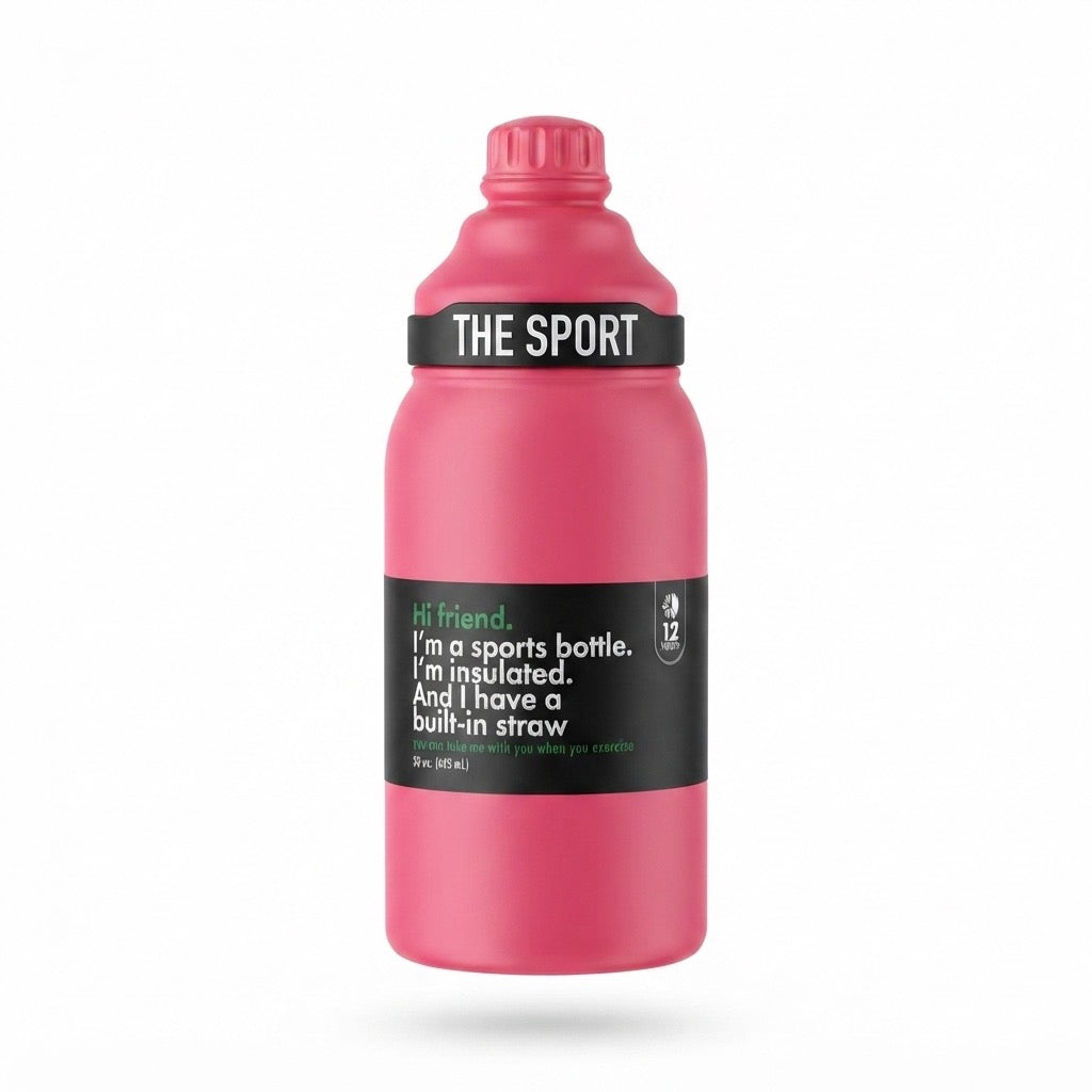 The Sport Insulated Stainless Steel Sports Water Bottle
