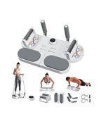 Multifuncional Push-Up Training Set With Automated Digital Counter, Bars, and Resistance Band