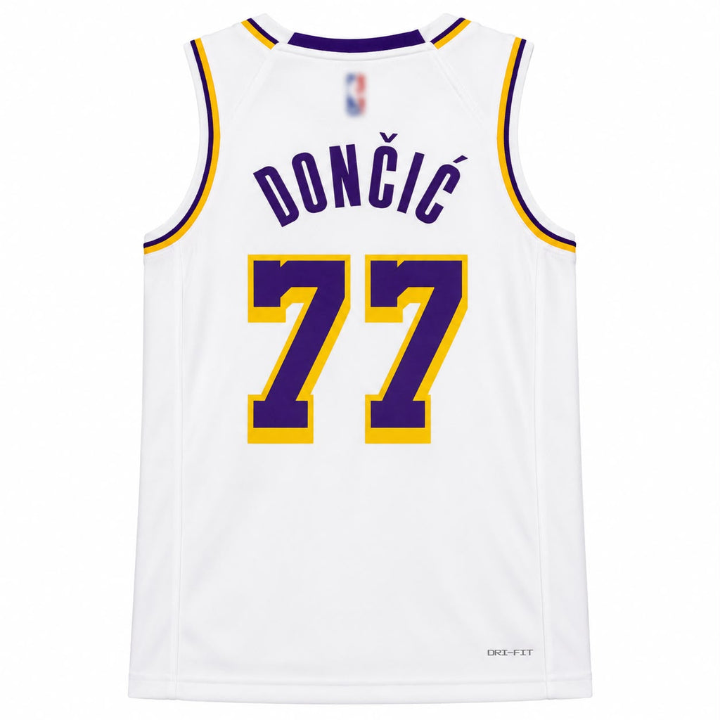 Luka Doncic #77 Los Angeles Lakers Association Edition Basketball Jersey