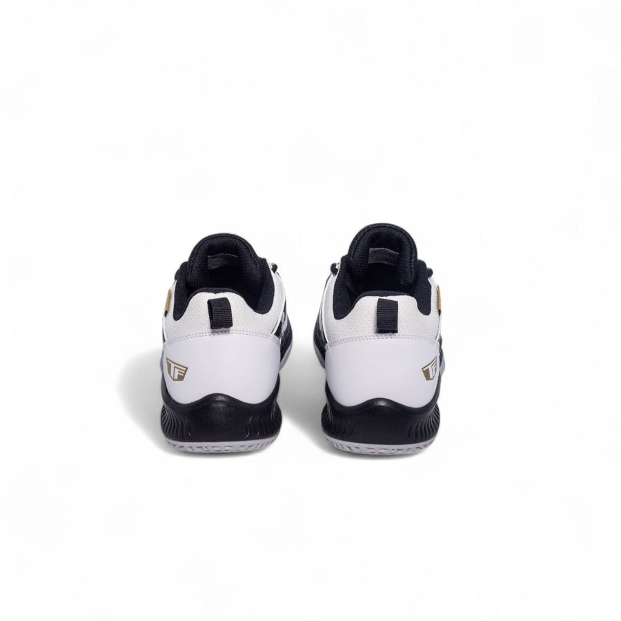 Spalding Inkdunk Jr Basketball Shoes – White/Black/Gold