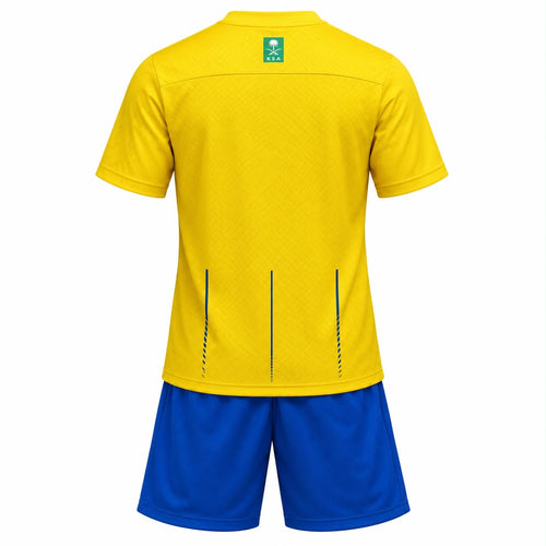 2023 Al Nassr Match Home Football Kit - (Jersey & Shorts ) Set
