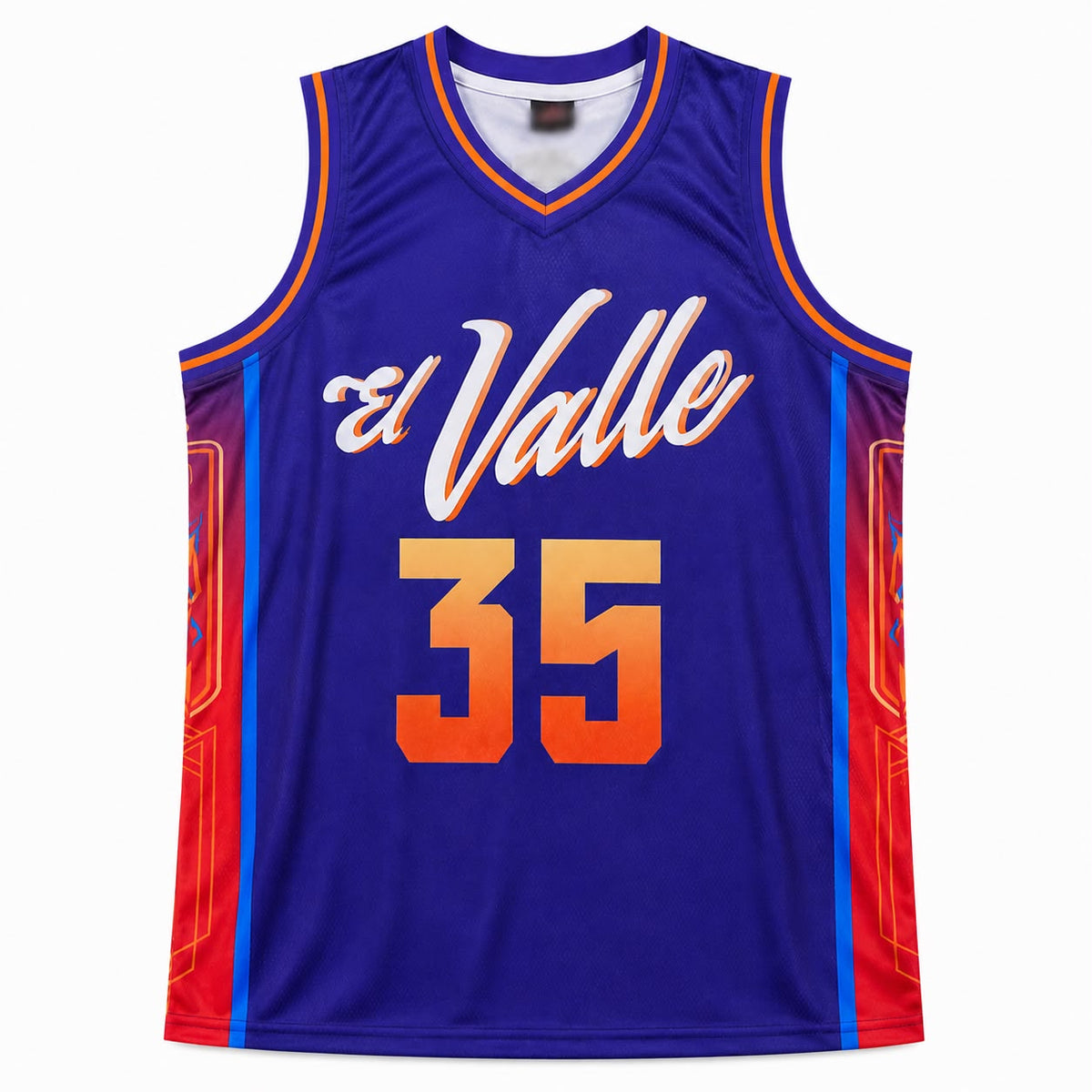 Kevin Durant #35 El Valle Phoenix Suns Basketball Jersey & Short