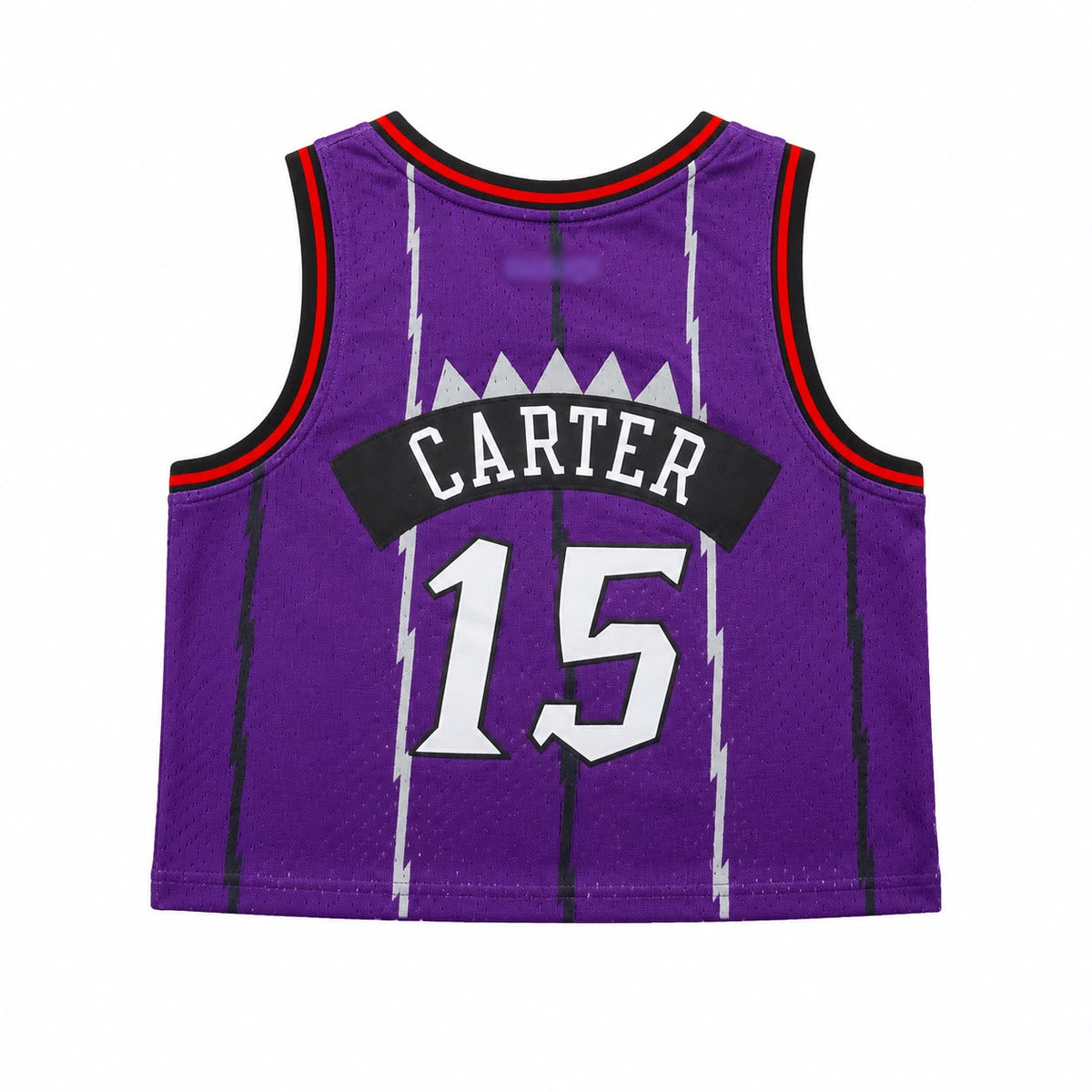 Women's Toronto Raptors Vince Carter #15 Cropped Basketball Jersey