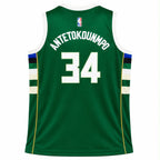 Giannis Antetokounmpo #34 Milwaukee Bucks Icon Basketball Jersey