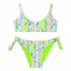 Girls 2 Pieces Graphic Swimwear