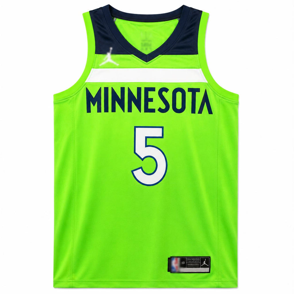Minnesota Timberwolves Anthony Edwards #5 Basketball Jersey
