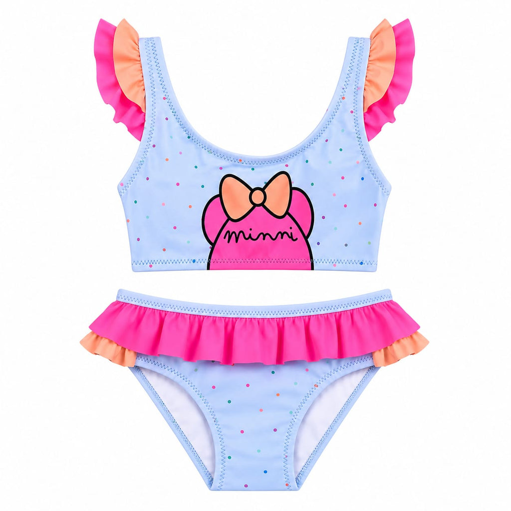 Girls 2 Pieces Graphic Swimwear